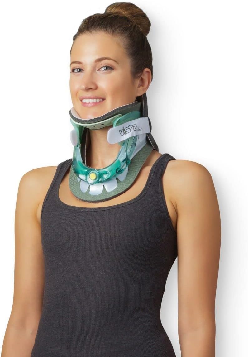Aspen Vista Cervical Collar, 2-Piece Rigid Neck Brace for Restricting Cervical Motion, 984000 Pack of 2