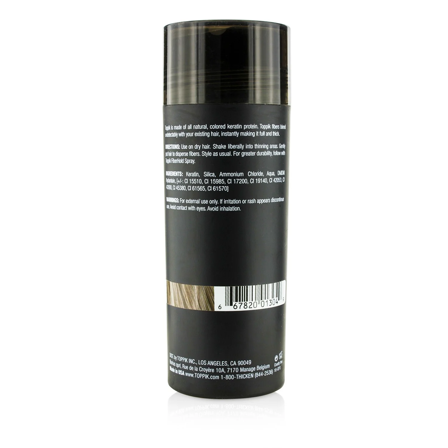Toppik Hair Building Fibers - # Light Brown 27.5g/0.97oz