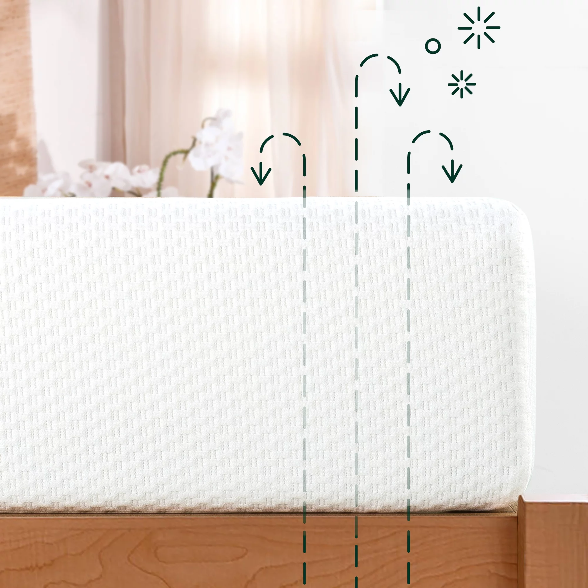 Spa Sensations by Zinus 8" Comfort Memory Foam Mattress, Twin
