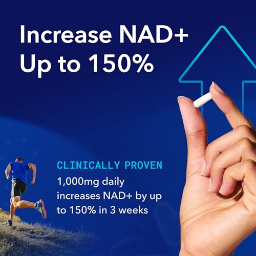 TRU NIAGEN PRO NAD+ Supplement for Anti Aging and Cell Regeneration, 2 x 500mg Patented Niagen