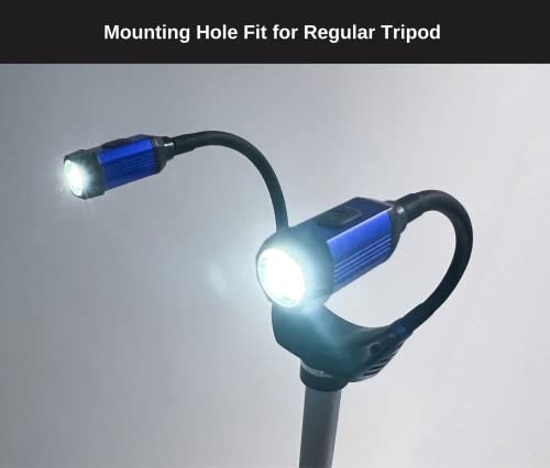 NextLED NT-6633 Heavy Duty Rechargeable Neck Light with Magnetic Base, IPX4, 2000mAh Battery, LED Mechanic Neck Light Hands Free