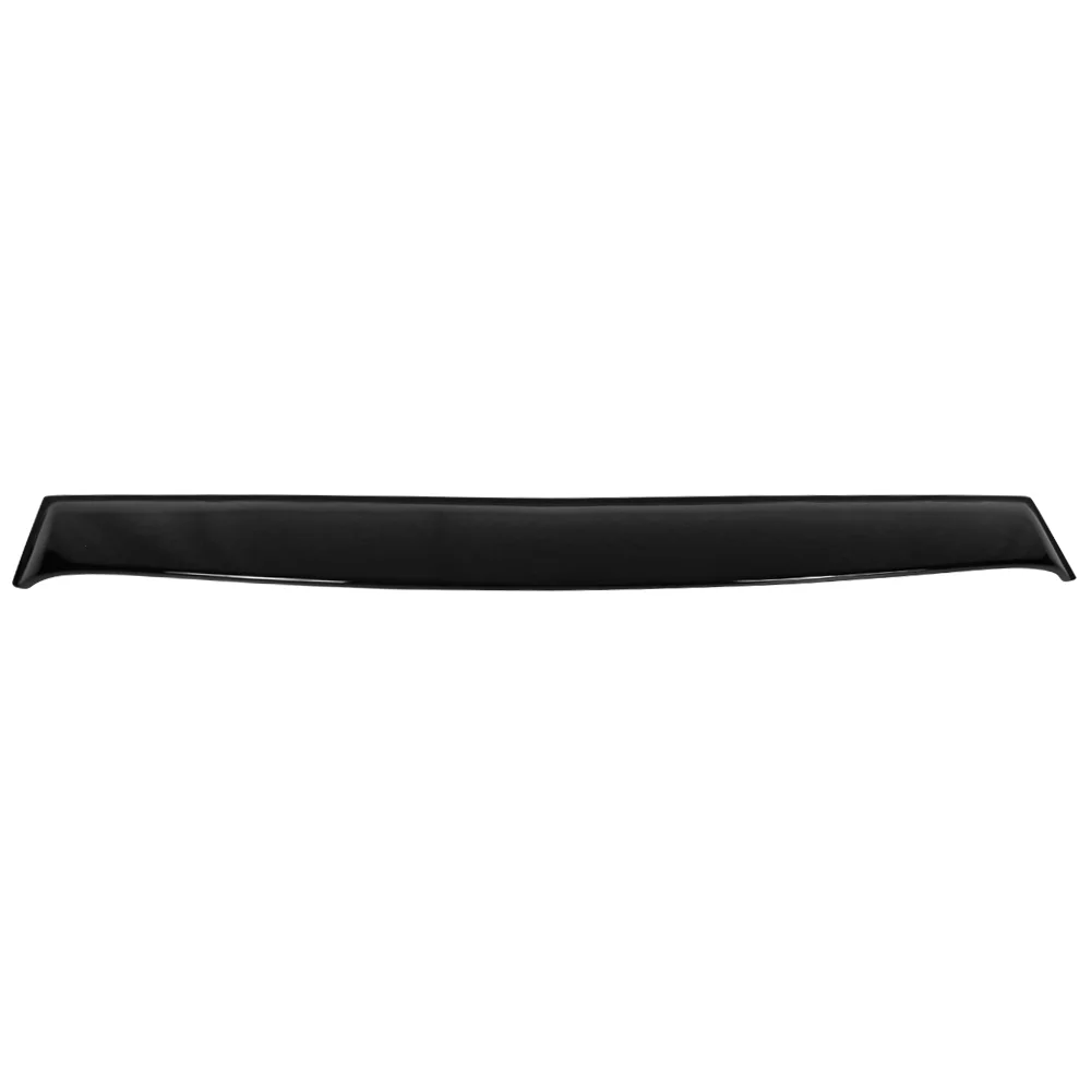 Ikon Motorsports Compatible with 05-14 Ford Mustang Coupe Rear Window Visor Roof Spoiler PP - Gloss Black