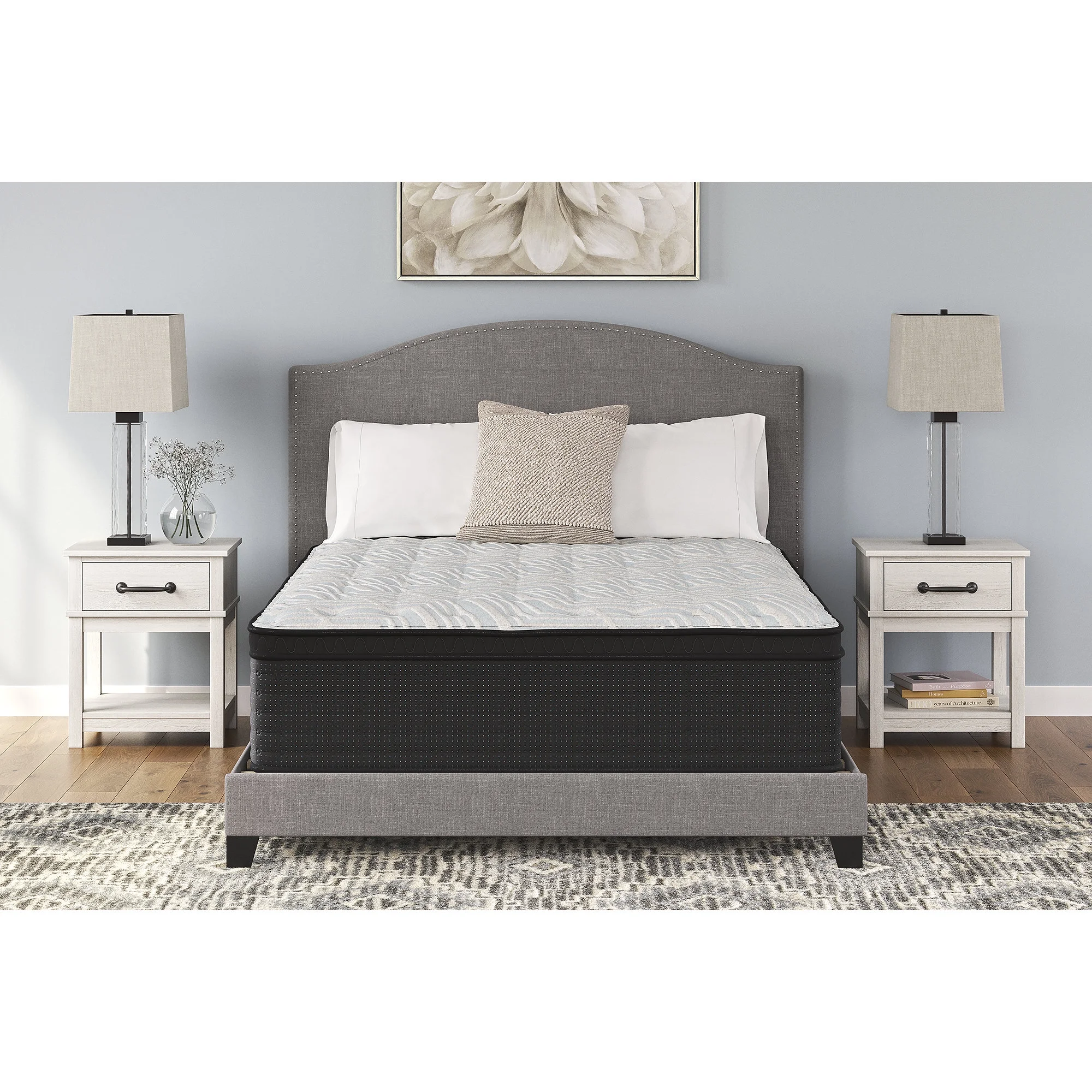 Signature Design by Ashley Queen Size Palisades 16" Euro Top Hybrid Mattress with Quick Response Memory Foam