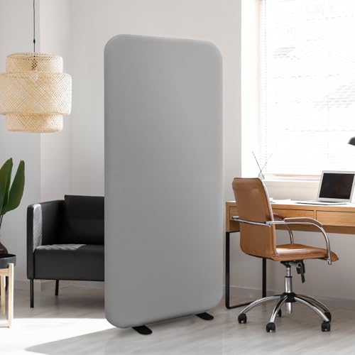 Standing Room Dividers, Privacy Divider Panel Wall, Portable Divider Separator Screen for Classroom, Office, Studio, Home, Scratch Resistance