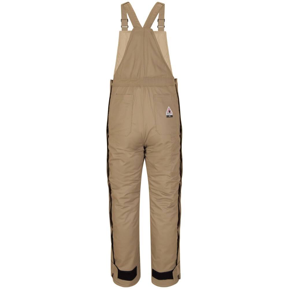 Bulwark Men&s Excel FR ComforTouch Deluxe Insulated Bib Overall
