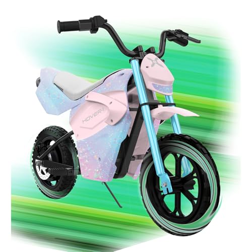 Hover-1 My First Dirt Bike for Kids - 300W Motor, 9MPH Max Speed, 9 Mile Range, 12” Off-Road Tires, 120LB Max Weight