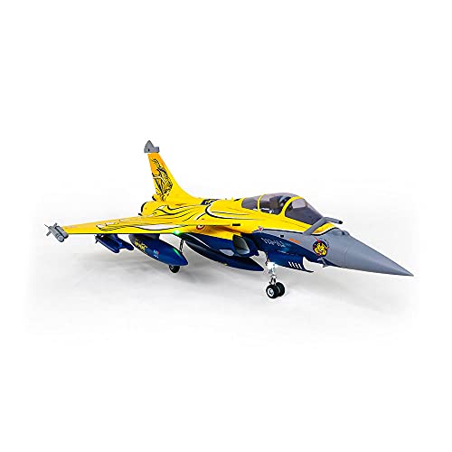 Fms Rc Plane 6 Channel Remote Control Airplane 64MM Rafale NATO Tiger Meet 11-Blade EDF Planes for Adults PNP (No Radio, Battery