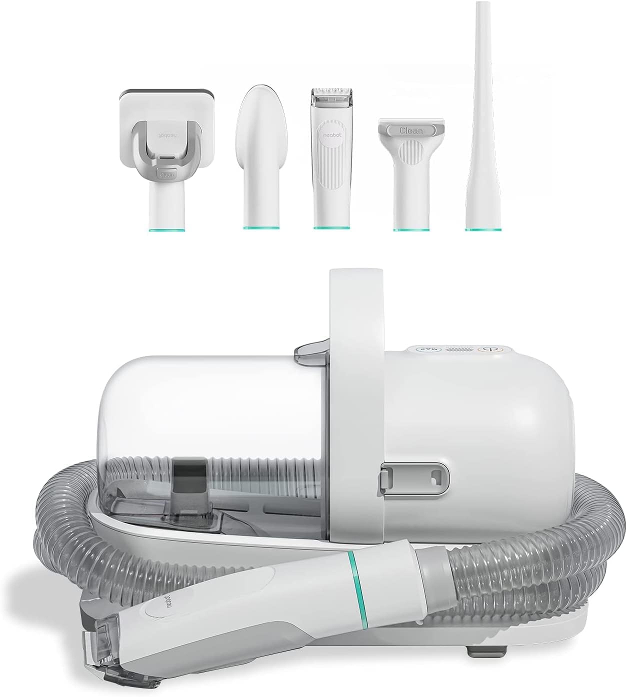 neabot Neakasa P1 Pro Pet Grooming Kit & Vacuum Suction 99% Pet Hair