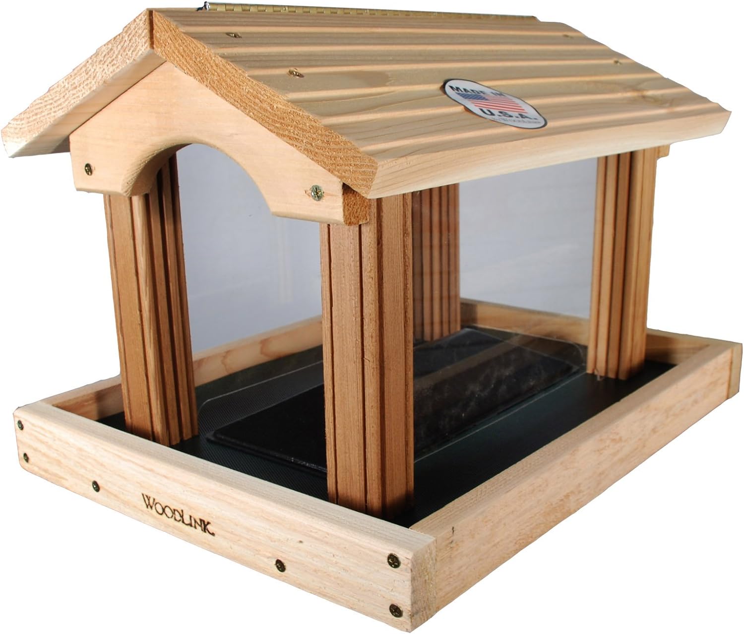 Woodlink PRO4 Premier Cedar Bird Feeder