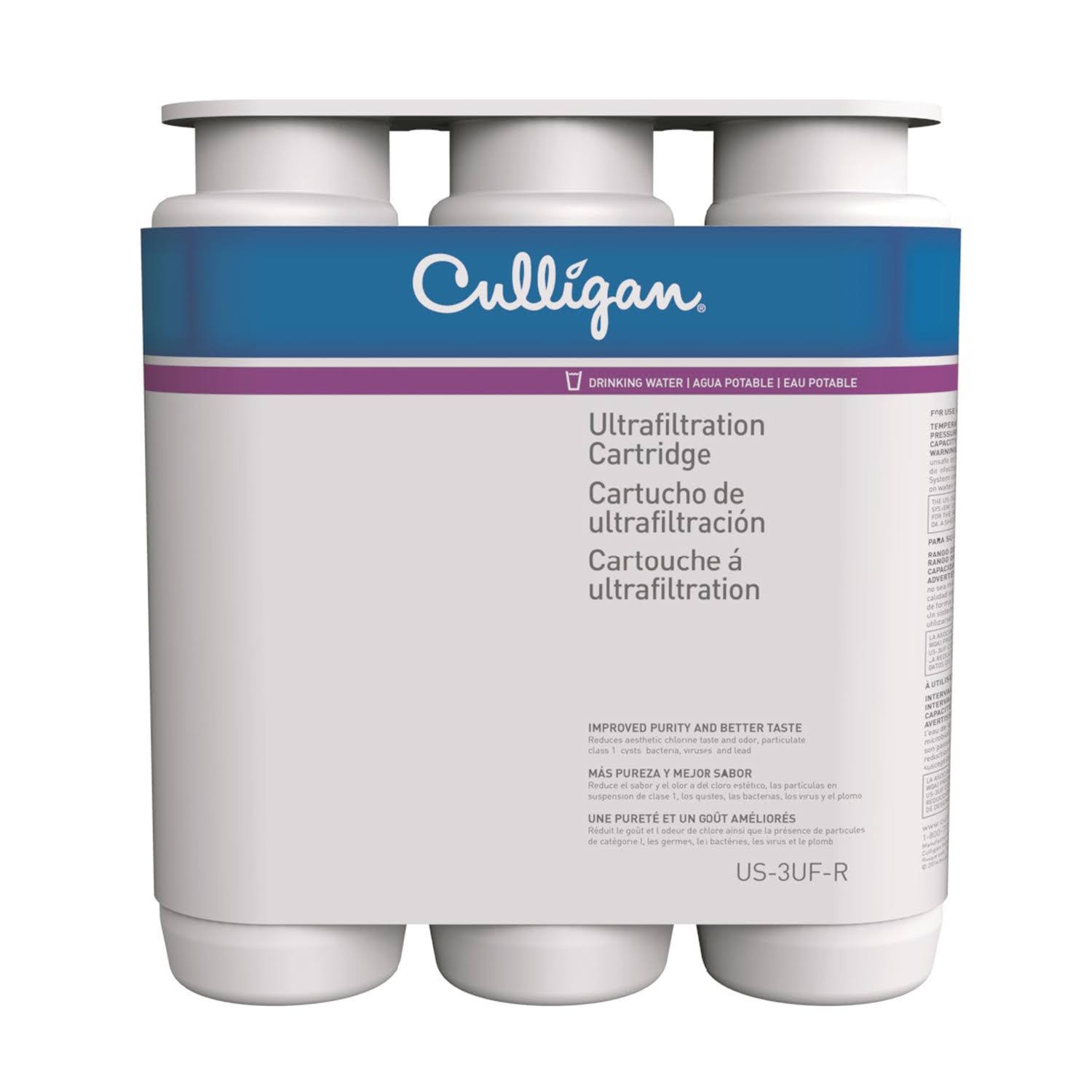 Culligan US-3UF-R Ultra Filtration Under-Sink Water Filter Replacement Cartridge
