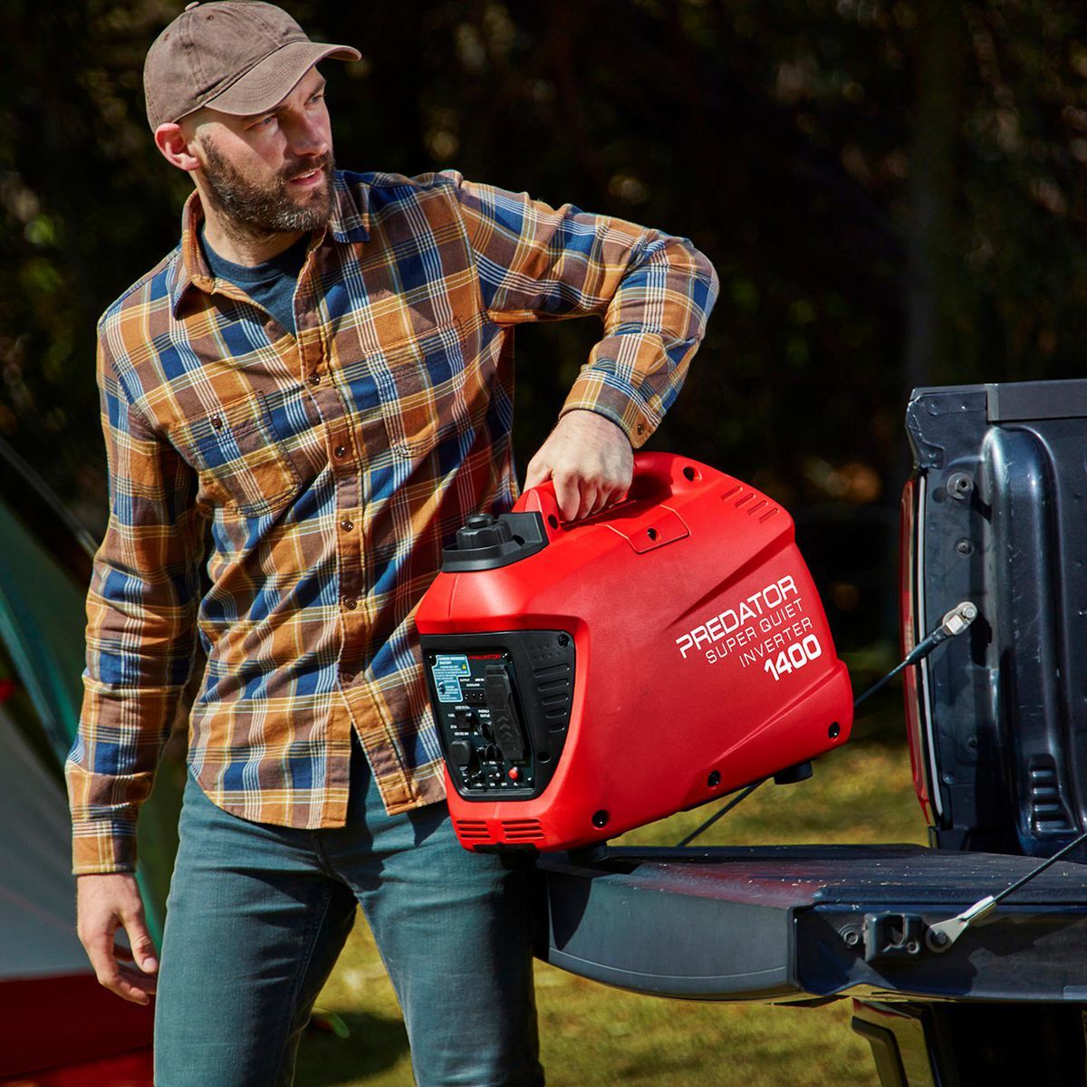 PREDATOR 1400 Watt SUPER QUIET Inverter Generator with CO SECURE Technology, EPA