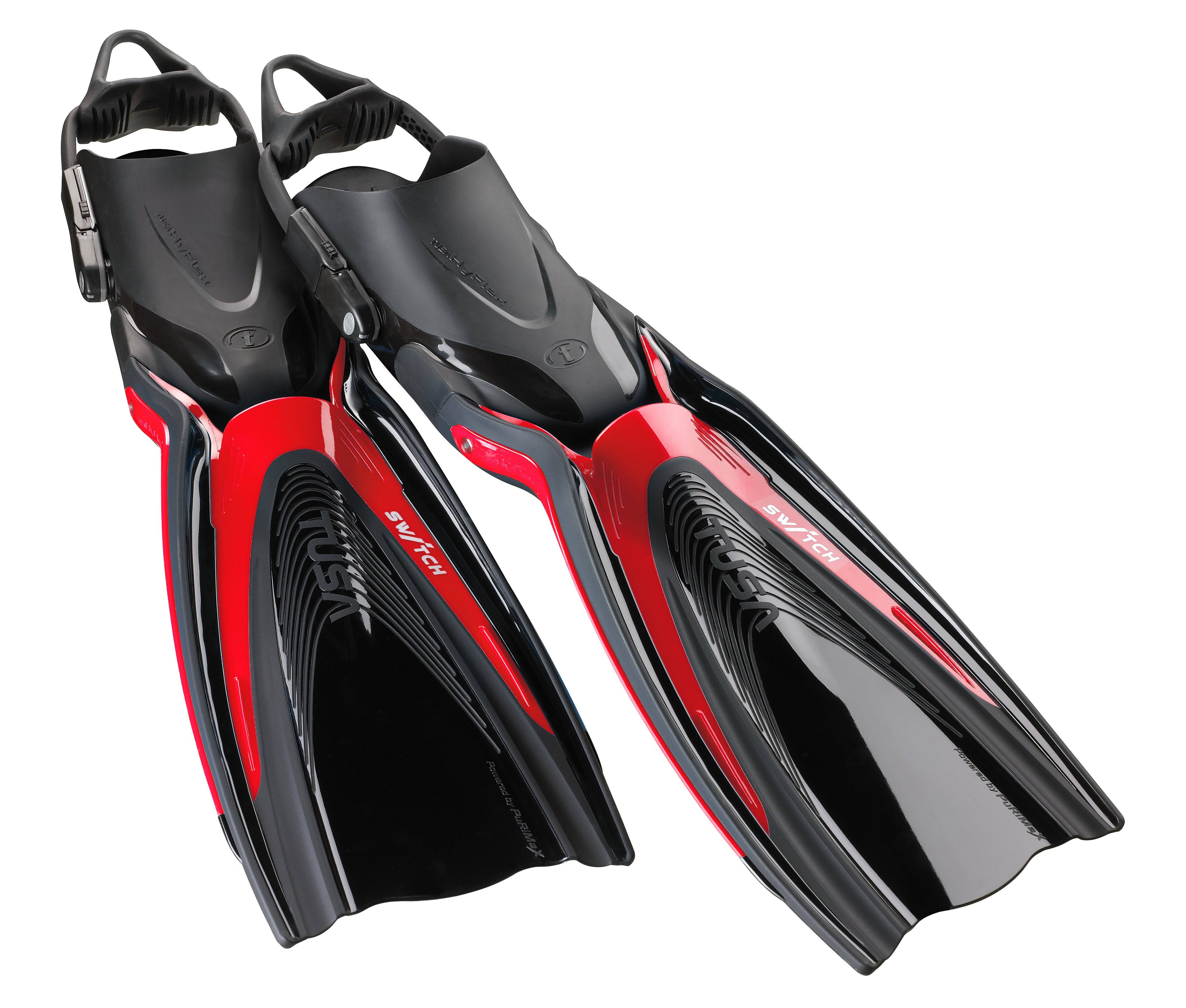 Tusa HyFlex Switch Fins Small Yellow