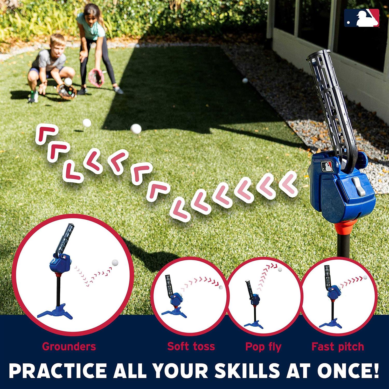 Franklin Sports Kids Baseball Pitching Machine - Sports Supplies Online Store