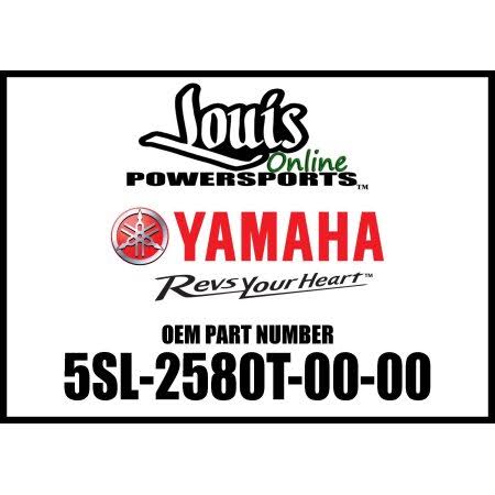 Yamaha Caliper Assembly Left 5SL-2580T-00-00 New OEM