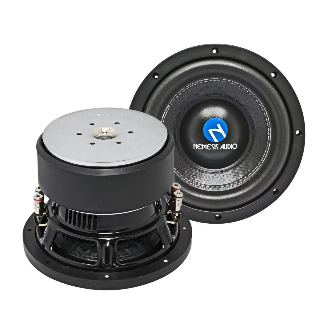 Nemesis NA-8EV.2 D2 1000W Max 8" Dual 2-Ohm Voice Coil DVC Car Audio Subwoofer - Curated Treasures Market