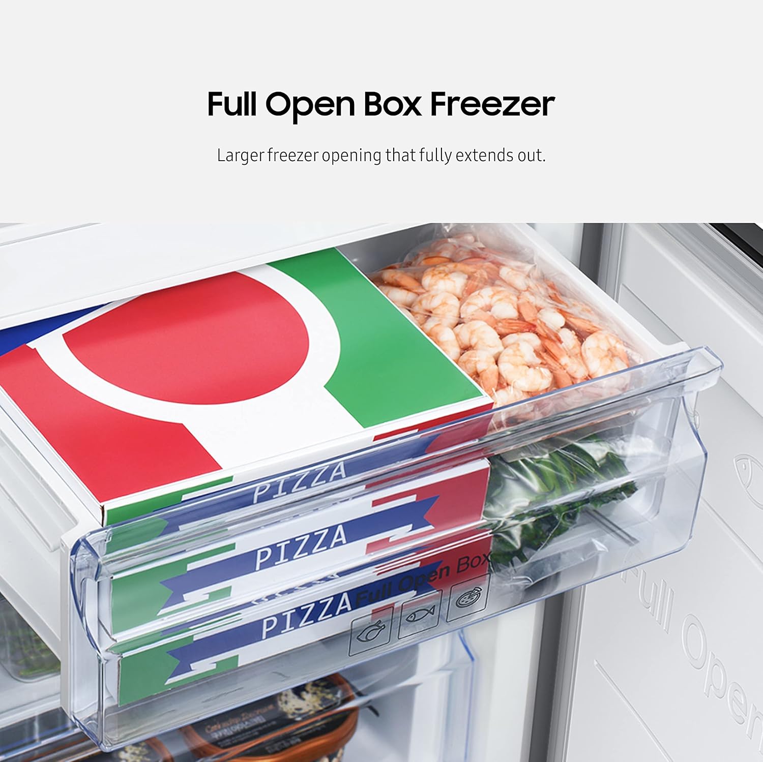 SAMSUNG 11.3 Cu Ft 24" Bottom Freezer Refrigerator, Slim Width for Small Spaces, Even Cooling, LED Lighting, Slide Shelf, RB10FSR4ESR/AA
