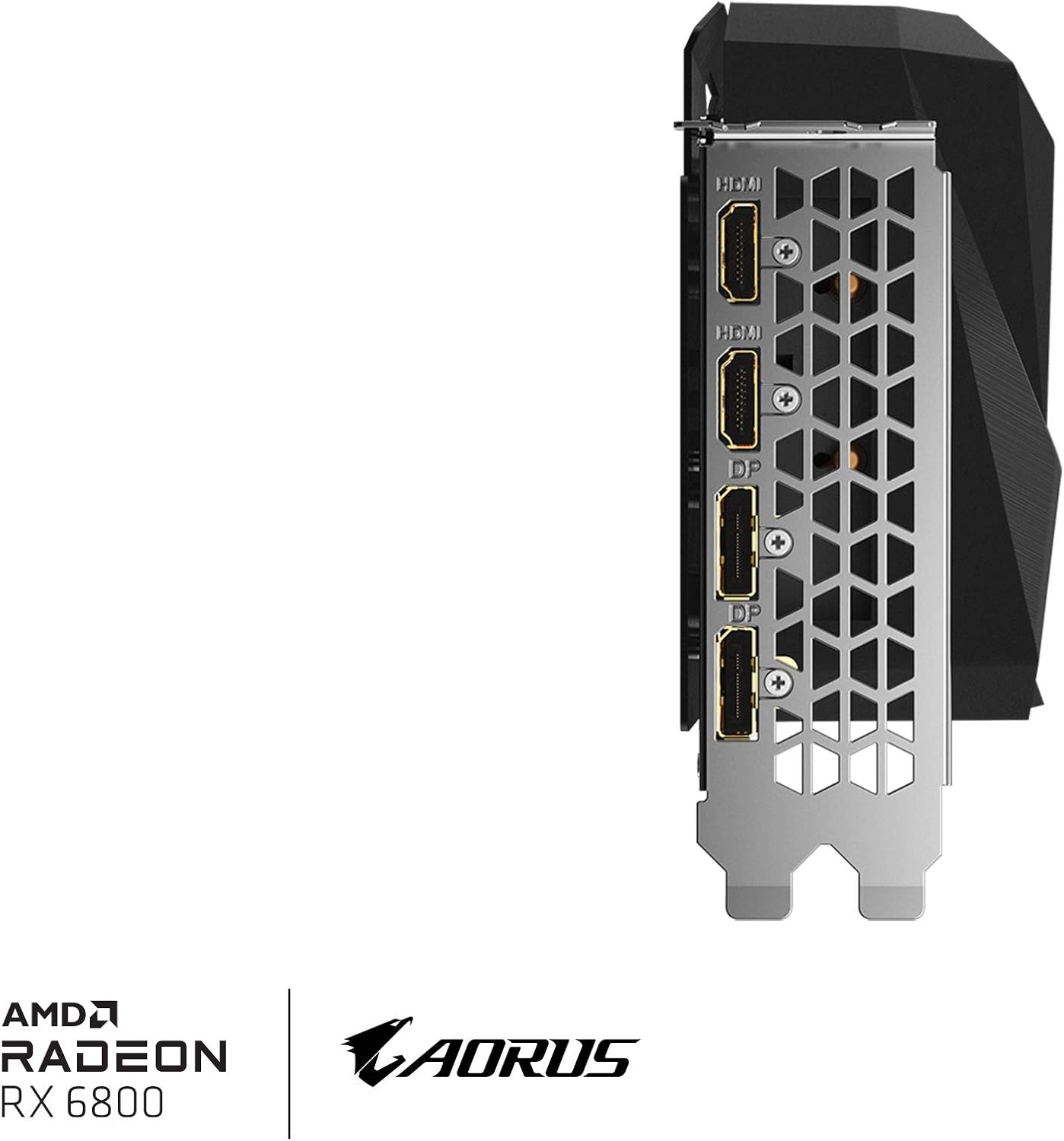 AORUS Radeon RX 6800 Master 16G Graphics Card, MAX-Covered Cooling, 16GB 256-bit GDDR6, GV-R68AORUS M-16GD Video Card