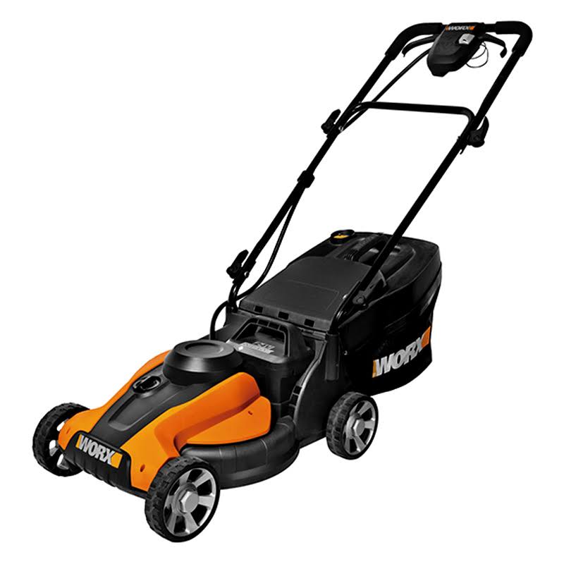 Worx 14x22 Cordless Push Lawn Mower - 24V