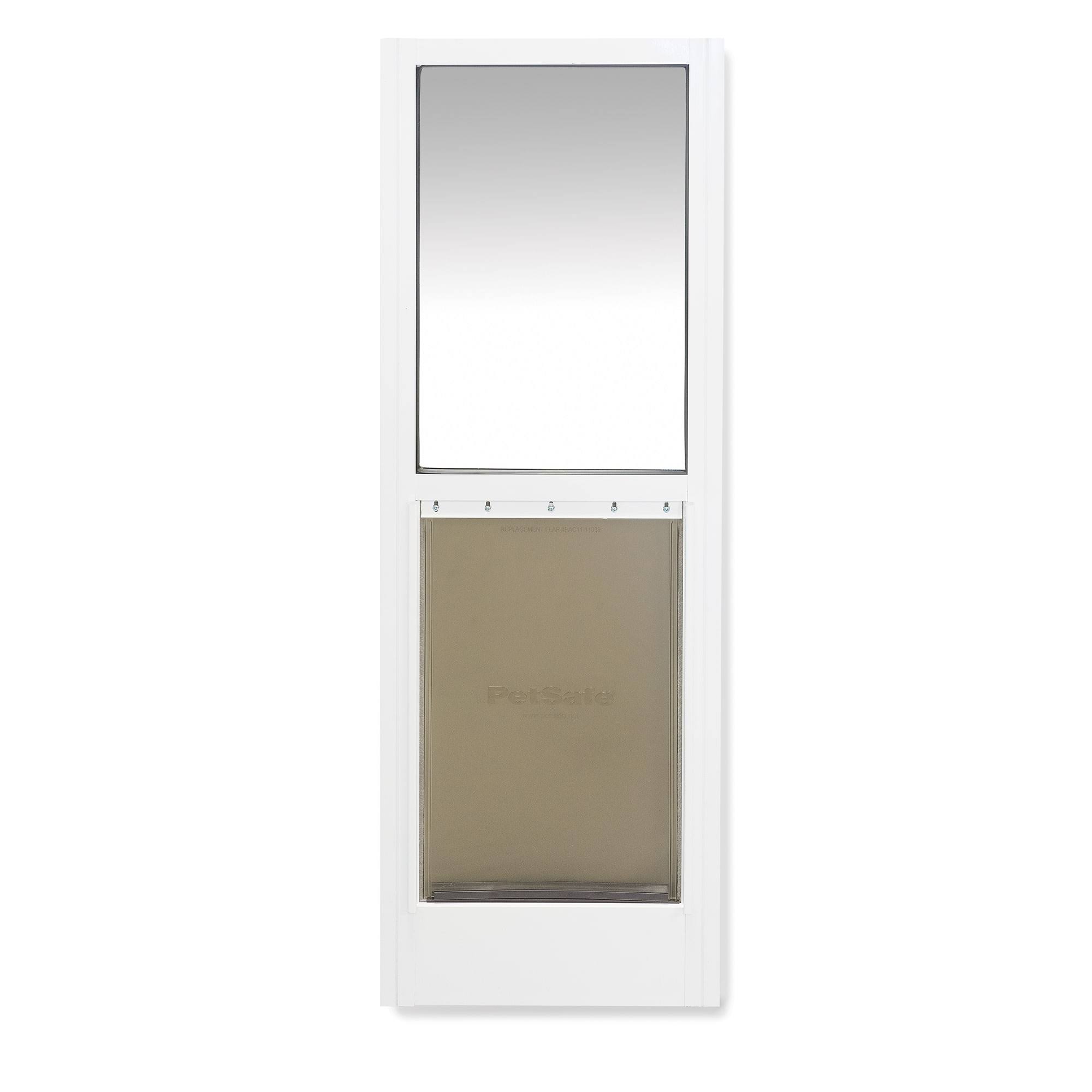 PetSafe 2-Piece Sliding Glass Pet DOOR, Large, White