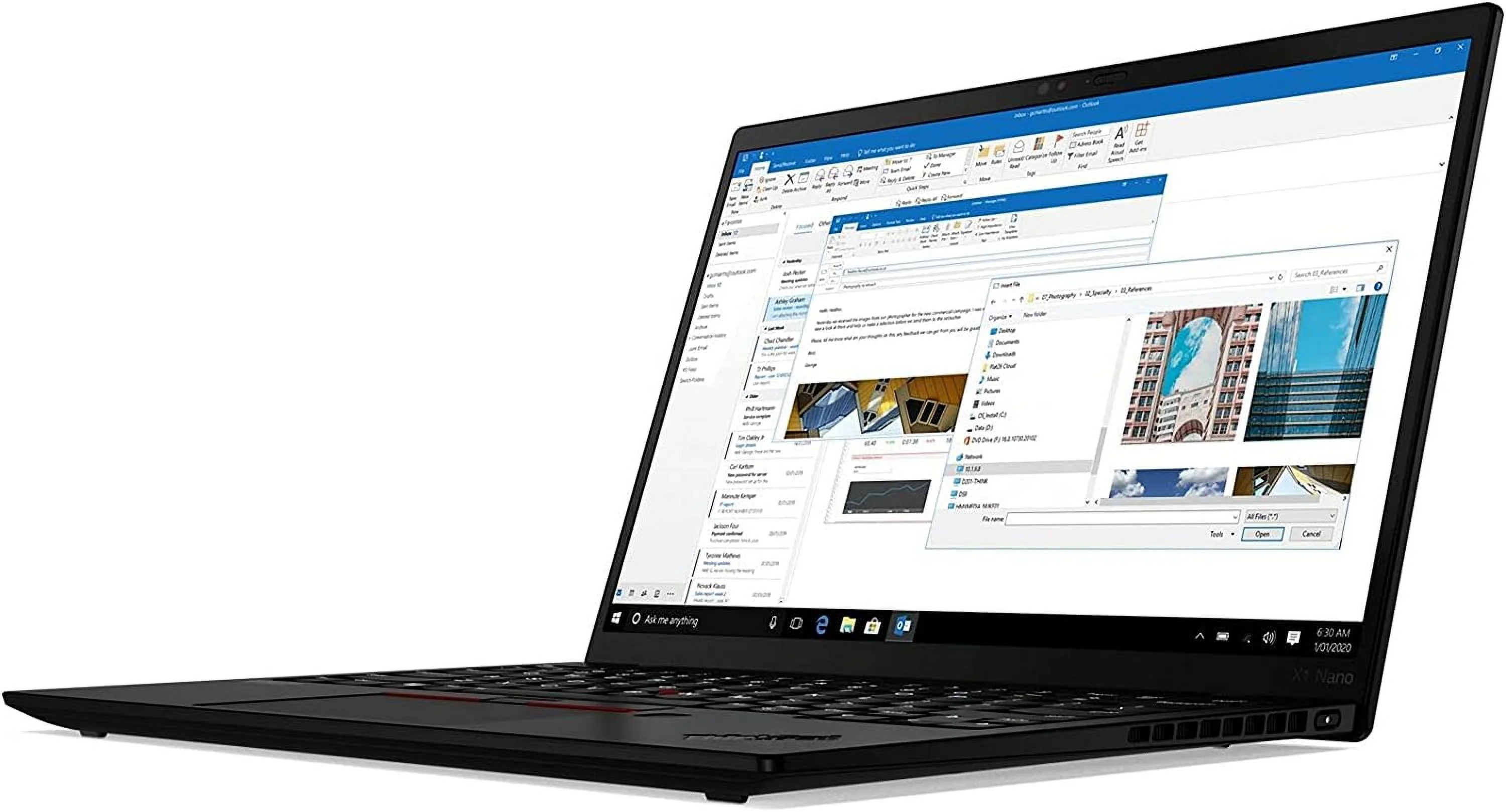 Lenovo ThinkPad X1 Nano Gen1, Display 13.0" 2K (2160 x 1350) IPS, Intel Core i7 11th Gen i7-1160G7 4 Core 2.10 GHz, 16 GB RAM 2 TB SSD