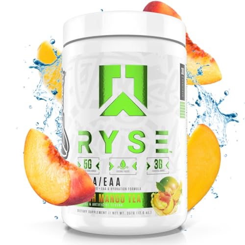 RYSE Up Supplements Core Series BCAA+EAA | Recover, Hydrate