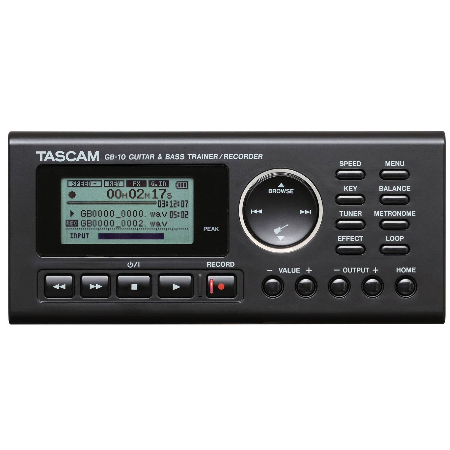 Tascam GB-10 Guitar u0026 Bass Trainer u0026 Recorder