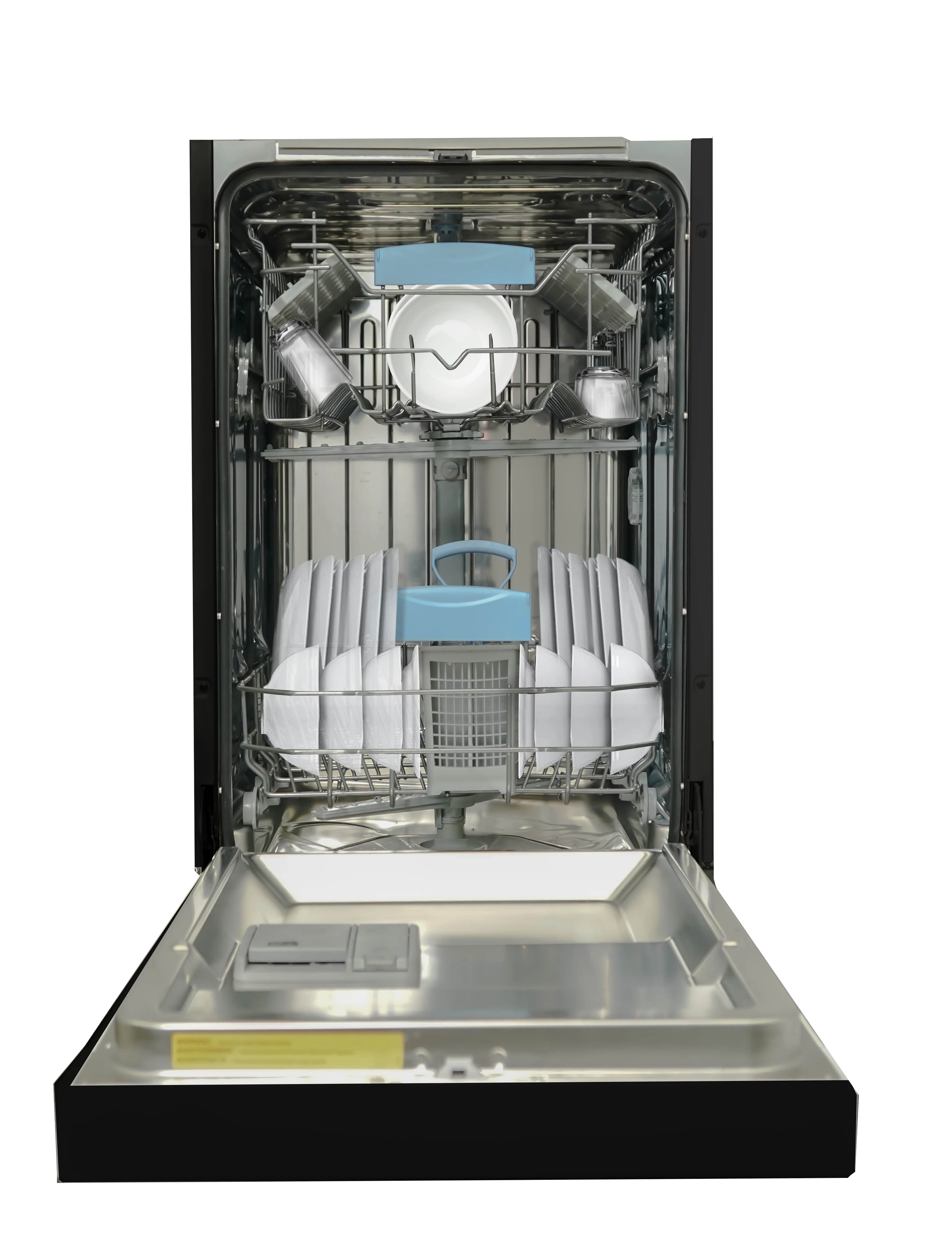 Danby DDW18D1EB 18" Wide Built-in Dishwasher in Black