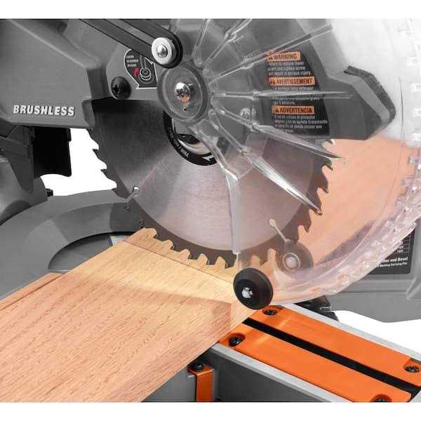 RIDGID 18V Brushless Cordless 7-1/4 in. Dual Bevel Sliding Miter Saw Ah MAX Output Lithium-Ion Battery - Shop Hardware Tools Online Store