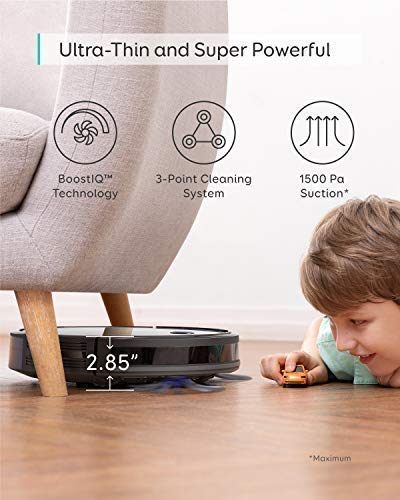 eufy Robot Vacuum Omni C20, Robot Vacuum and Mop Combo, Self Emptying, Auto Mop Washing and Auto Drying for Hands-Free Cleaning