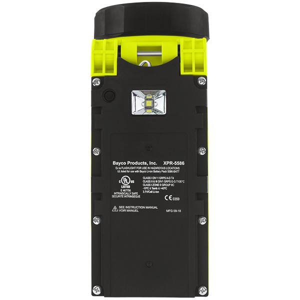 Nightstick XPR-5586GX Intrinsically-Safe Rechargeable Dual-Light Lantern w/Pivoting Head
