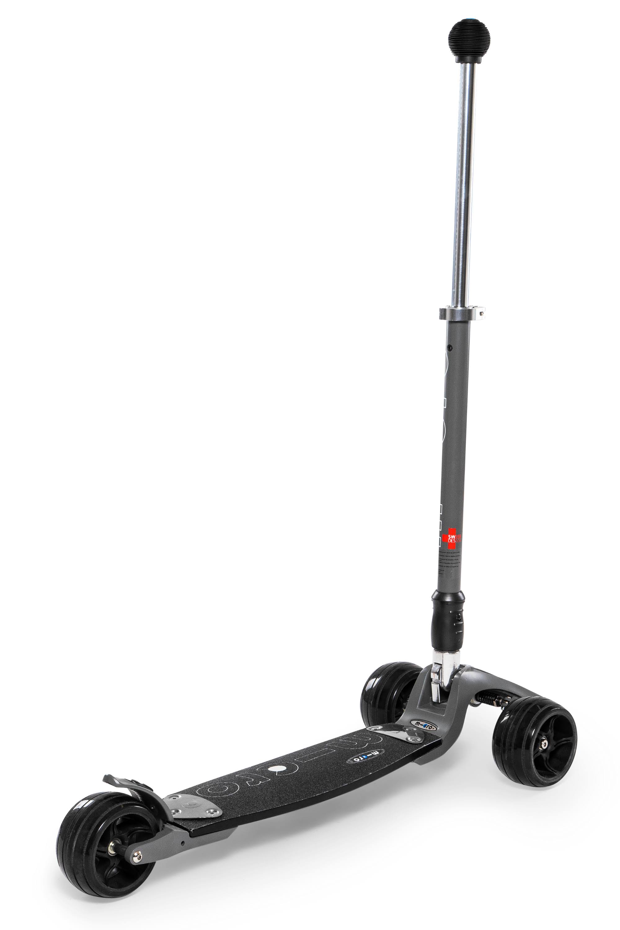Micro Kickboard Monster Volcano 3 Wheel Kick Scooter - Gray