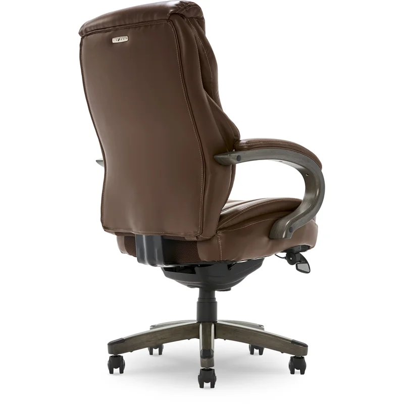 La-Z-Boy Hyland Executive Office Chair Chestnut Brown