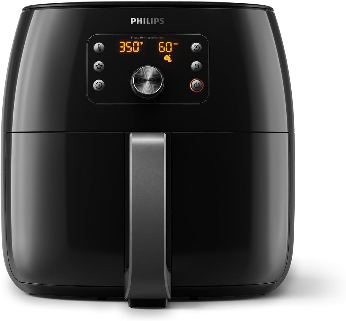 Philips Premium Air Fryer XXL - Air Fry, Bake, Grill, Roast & Reheat, 7.7 Qts Capacity, Rapid Air & Fat Removal Technology, Keep Warm Mode