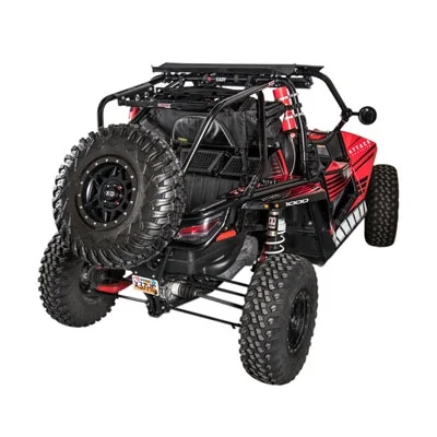 UTV Rear Bumper, Cargo Rack, and Spare Tire Carrier for Arctic Cat WILDCAT 1000i H.O. 2012-2016