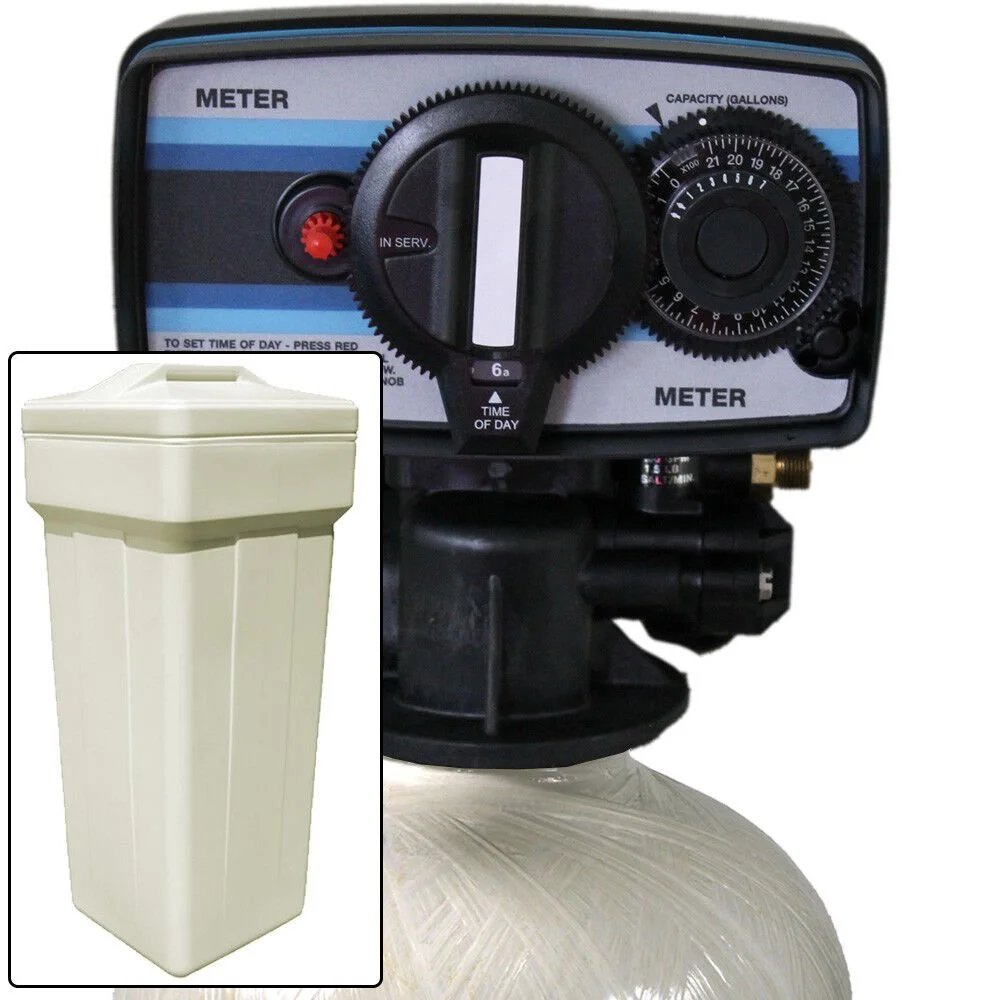 New Iron Pro 1 Water Softener Fleck 5600 32k Metered