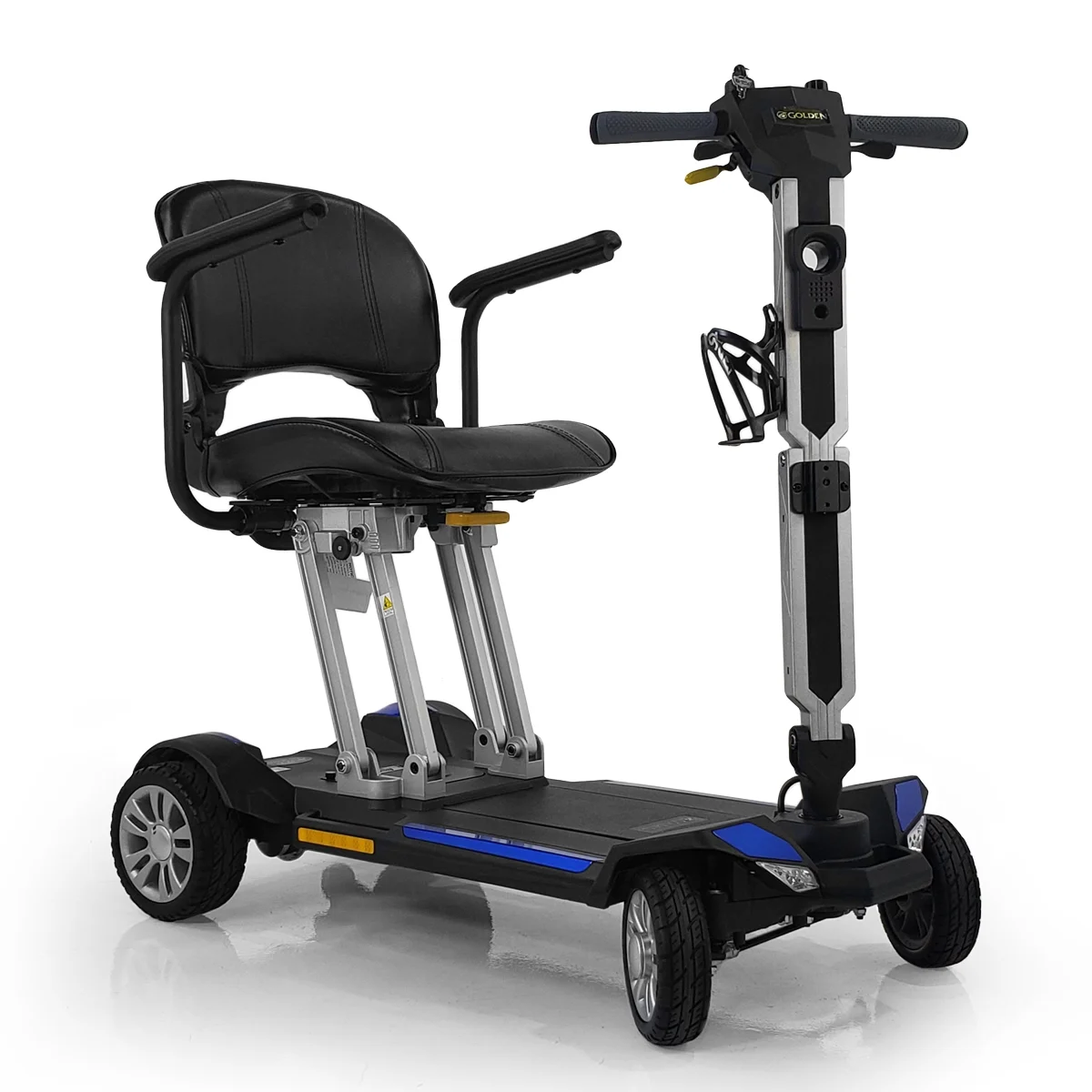 Golden Technologies Buzzaround Carry On FOLDING-FLAT Travel  Mobility Scooter Red