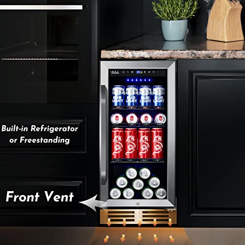 Cigar Electric Humidor, 35L 250 Counts Large Capacity Thermostatic Electric Cigar Cooler Cabinet with Digital LED Screen, Safety Lock