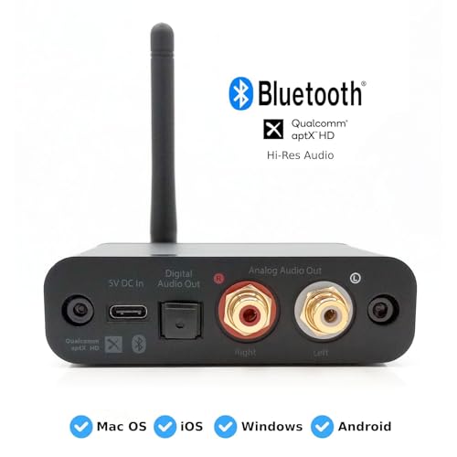Audioengine B1 5.3 Bluetooth Receiver for Older Classic Stereo Speakers and Sound Systems