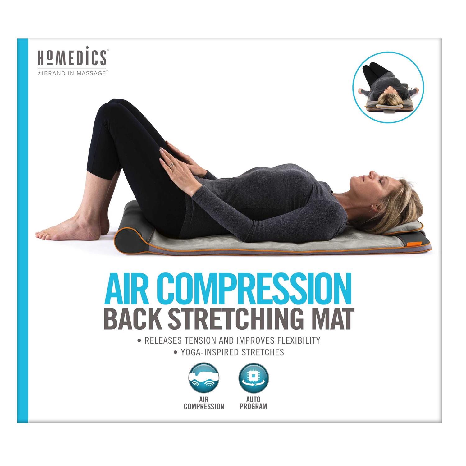 Homedics Air Compression Back Stretching Mat - Sports Supplies Online Store