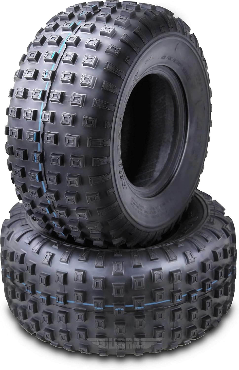 Set of 2 Sport ATV tires go cart tires 16x8-7 16X8X7 4PR Pack of 2