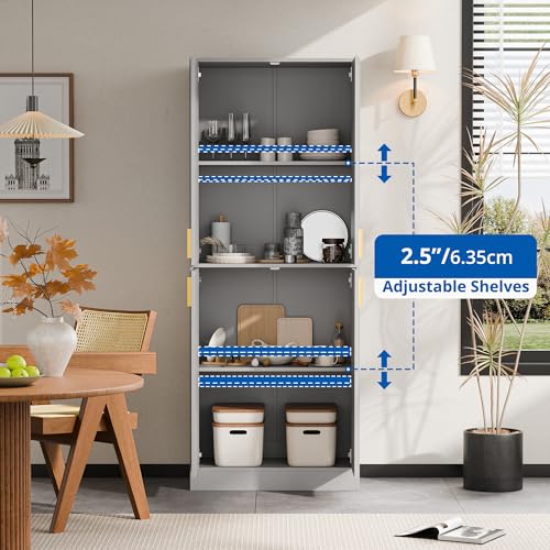 Cozy Castle Kitchen Pantry Cabinet