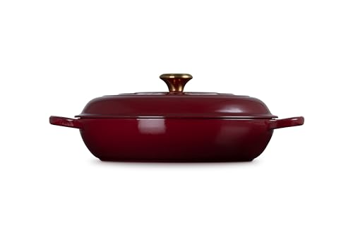 Le Creuset Enameled Cast Iron Signature Braiser, 3.5 qt., Marseille