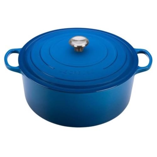 Le Creuset Enameled Cast Iron Signature Round Dutch Oven, 13.25 qt., Cerise