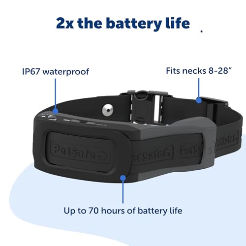 PetSafe Guardian GPS 2.0 Dog Fence + Tracking – Wireless Dog Fence with Reliable Dual Frequency GPS Tracking – Smaller Collar for All Breeds 10 lbs