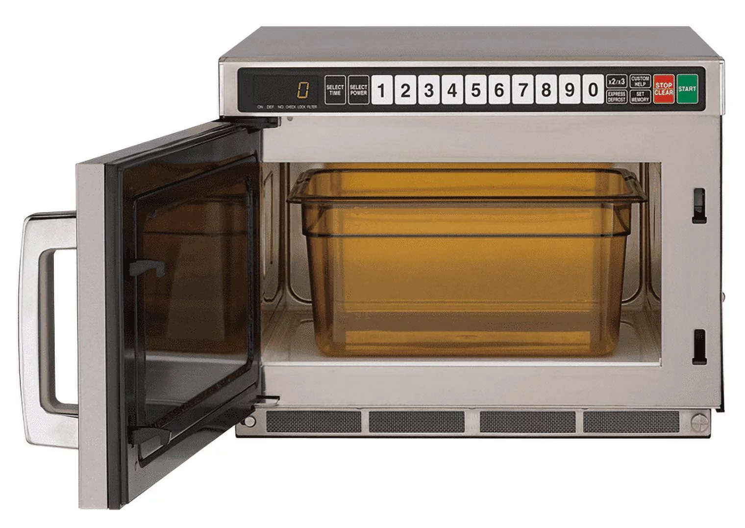 SHARP RCD1200M Stainless Steel Commercial Professional Microwave Oven 0.75 cu ft