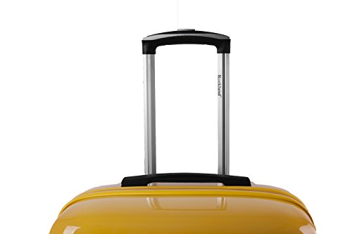 Rockland Melbourne Hardside Expandable Luggage with Spinner Wheels, 2TONENAVY, 2 Piece (20/28)