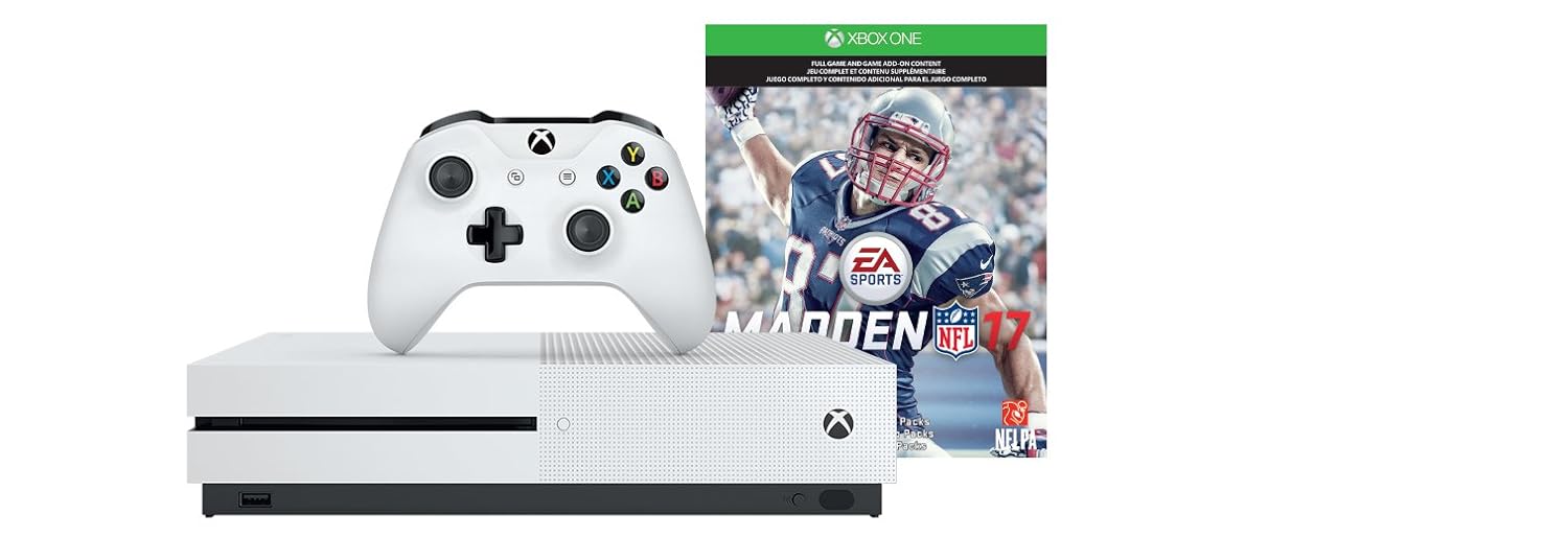 Xbox One S 1TB Console - Madden NFL 17 Bundle [Discontinued]