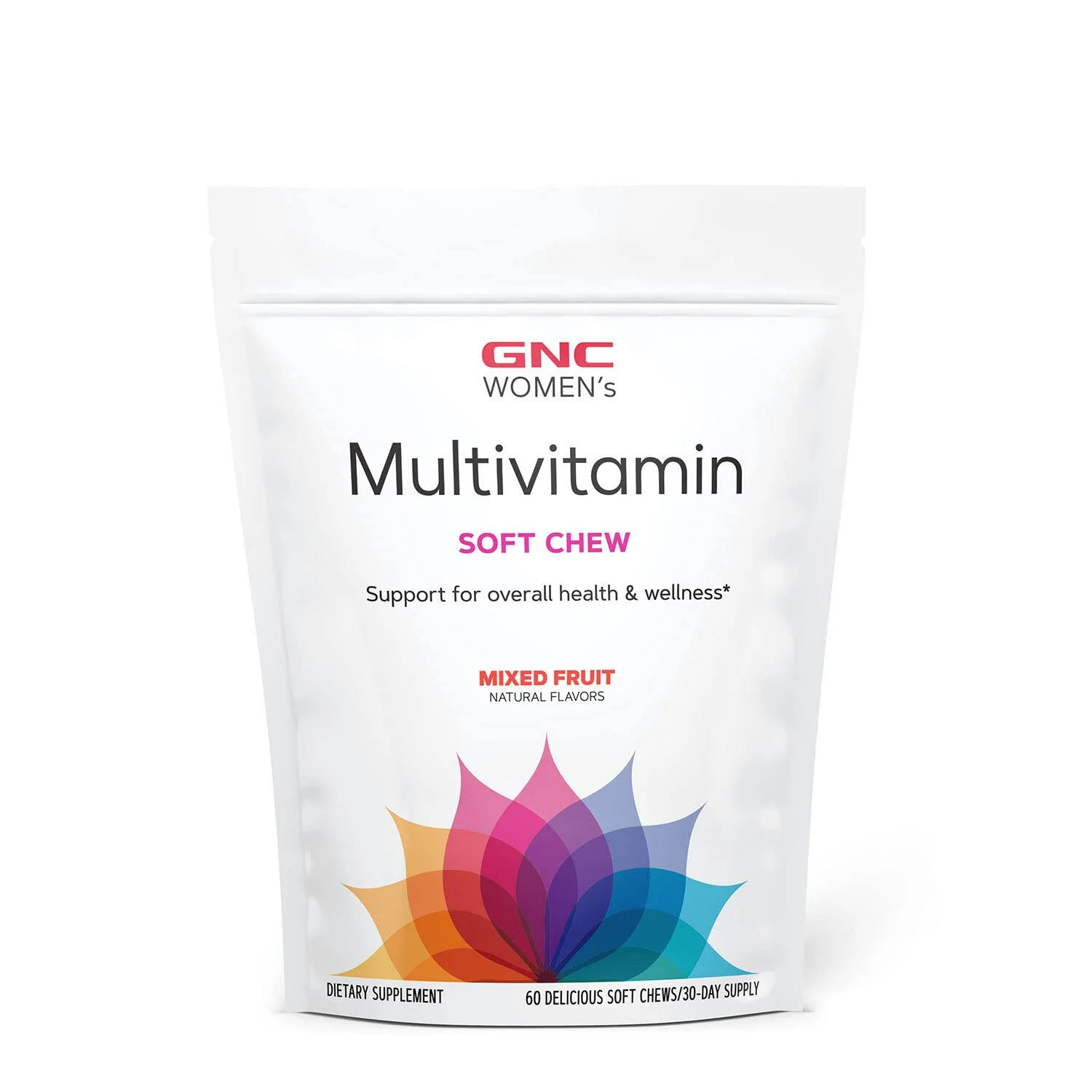 GNC Womens Multivitamin Soft Chew - Mixed Fruit - Kansas Nuitrition - HNZSDS