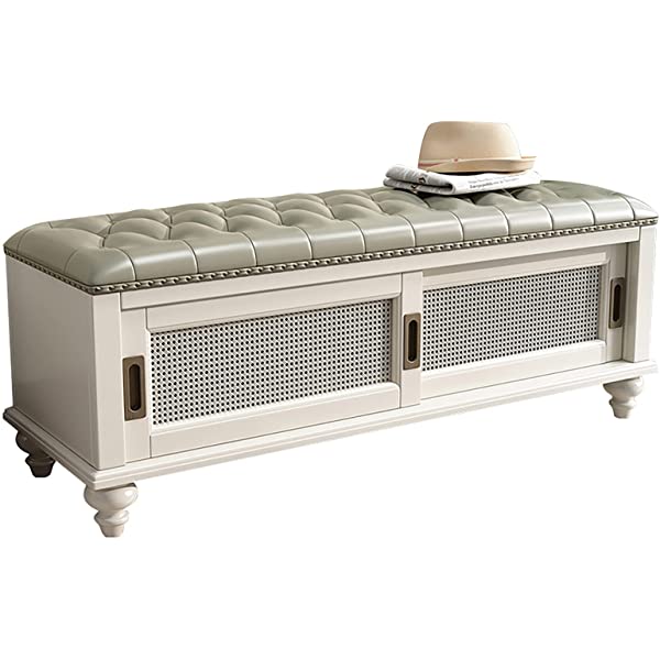K KELBEL Shoe Rack & Shoe Bench & Shoe Cabinet & Boot Organizing Detachable Cushion with Hidden Storage Compartment