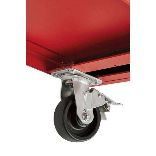 Rabat Corporation 48-22-8520 46" 8 Drawer Rolling Steel Storage Cabinet Redblack